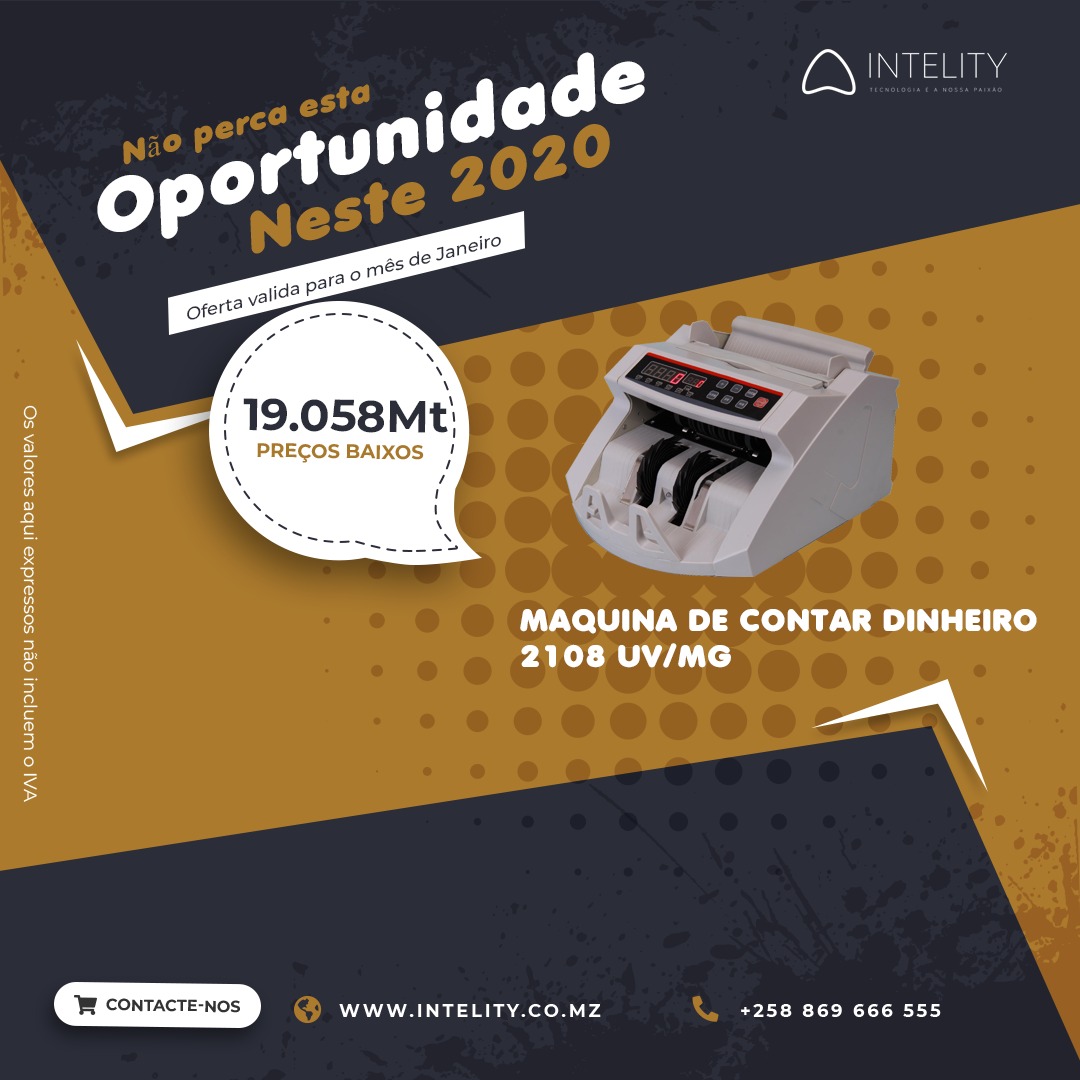 Imagem que ilustra o produto Maquina de Contar Dinheiro