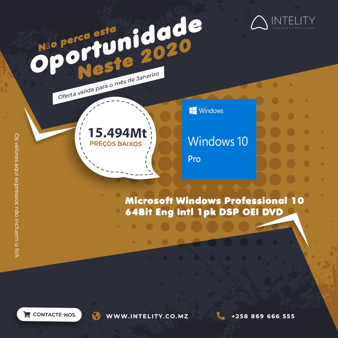 Imagem que ilustra o produto Microsoft Windows Professional 10